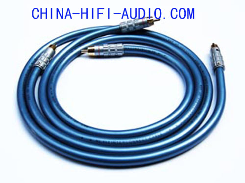 BADA HL-1+1 Audiophile RCA Plugs Audio Interconnect Cable - Click Image to Close